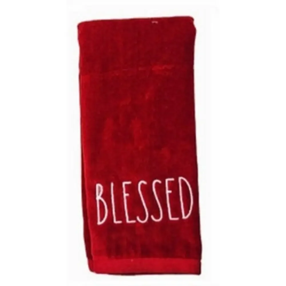Merry Christmas Hand Towel (Blessed)